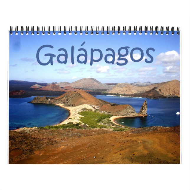 Calendário América - Equador - Galápagos - (Capa)