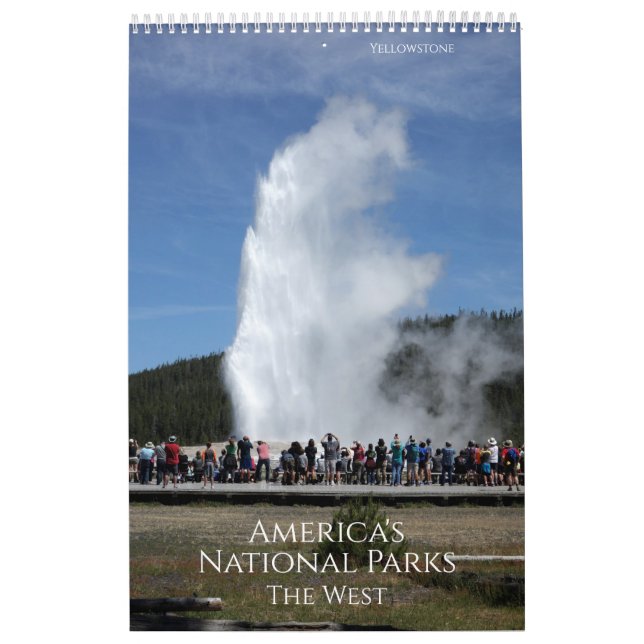 Calendário American National Parks The West (Capa)