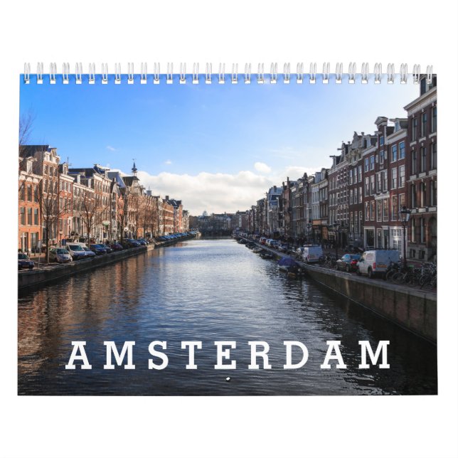 Calendário Amesterdã 2025 (Capa)