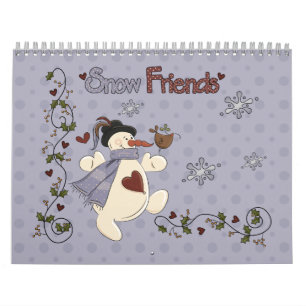 Calendário Amigos da Neve 2011