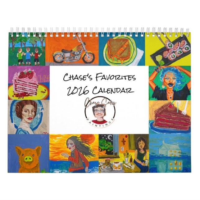 Calendário Amigos Favoritos 2025 (Capa)
