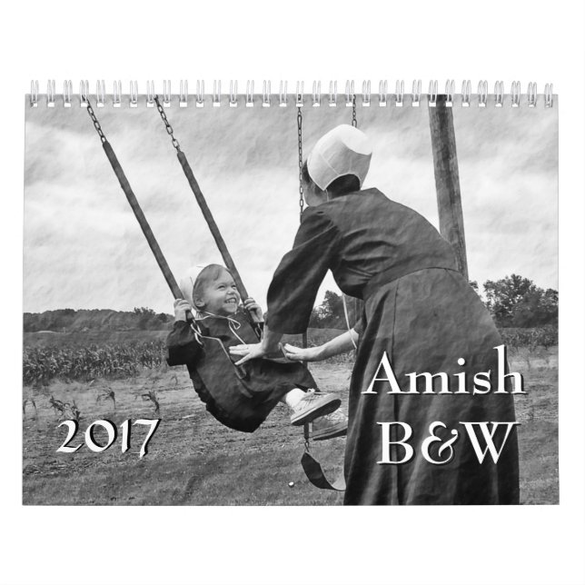 Calendário Amish B&W (Capa)