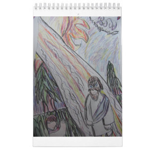 Calendário Amor do deus para sempre