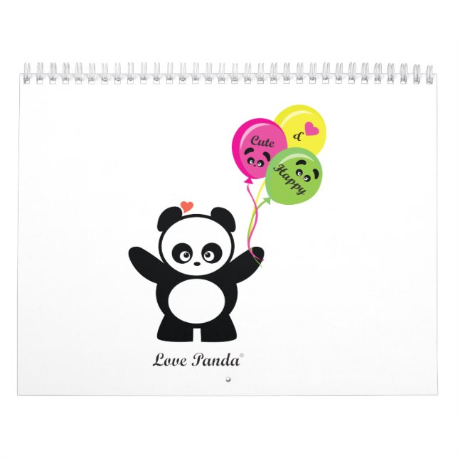 Calendário Amor Panda® (Capa)