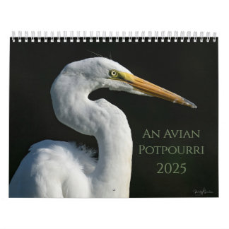 Calendário An Avian Potpourri 2025