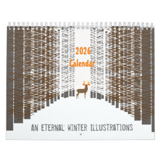 Calendário An eternal winter calendar