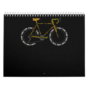 Calendário Anatomia da Bicicleta    CicloO Ciclismo da Bicicl