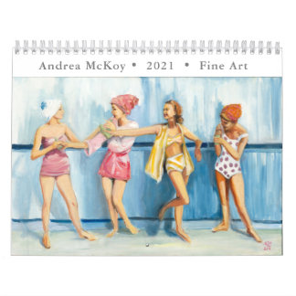 Calendário Andrea McKoy Fine Art 2021 Calendar - Edição I