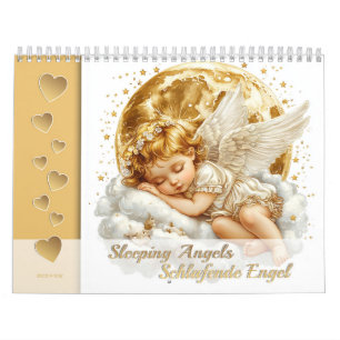 Calendário Angels adormecidos - Schlafende Engel
