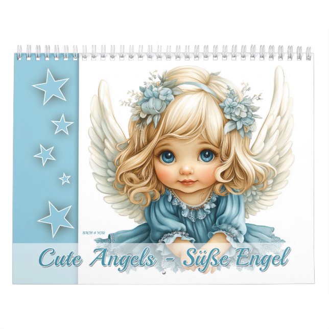 Calendário Ângels Cutos - Süße Engel (Capa)