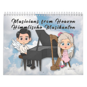Calendário Angels Fazer Music - Músicos do Céu