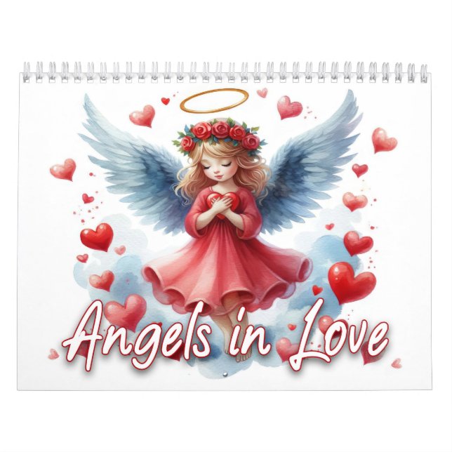Calendário Angels in Love (Capa)
