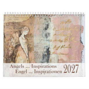 Calendário Angels Inspirations - Engel Inspirationen 2026