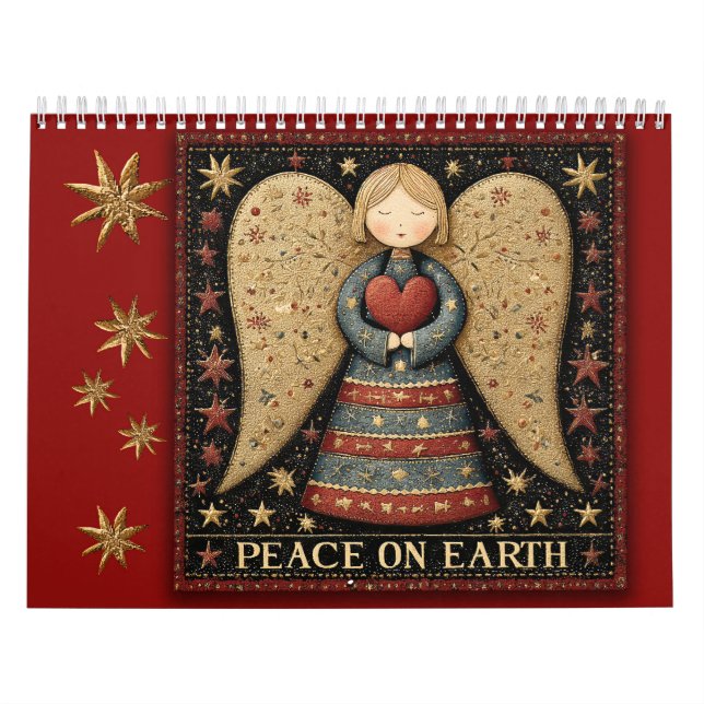 Calendário Angels –  Peace on Earth (Capa)