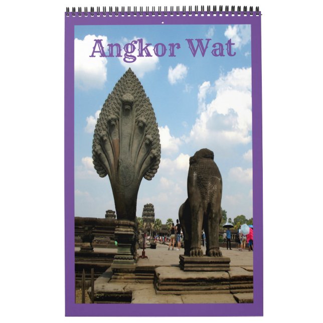 Calendário Angkor Wat - Camboja - (Capa)