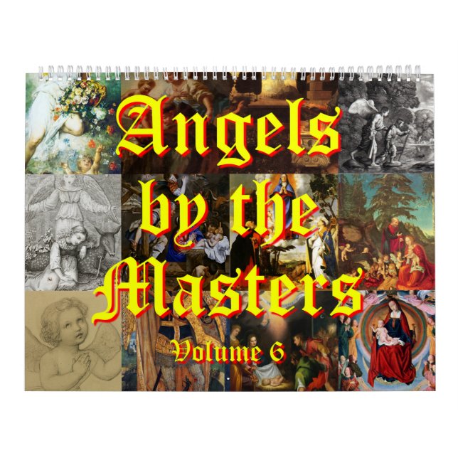 Calendário Ângulos no volume 6 dos Mestrados (Capa)