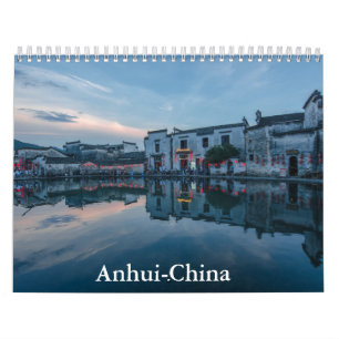 Calendário Anhui-China
