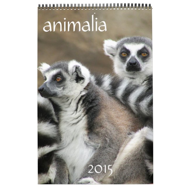 Calendário animais 2015 (Capa)