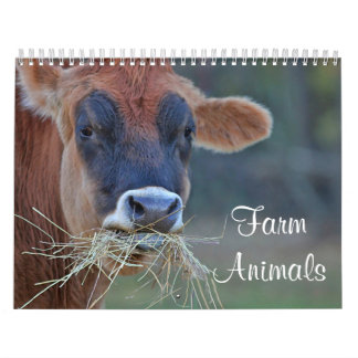 Calendário Animais de fazenda