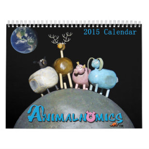 Calendário animal engraçado de Animalnomics