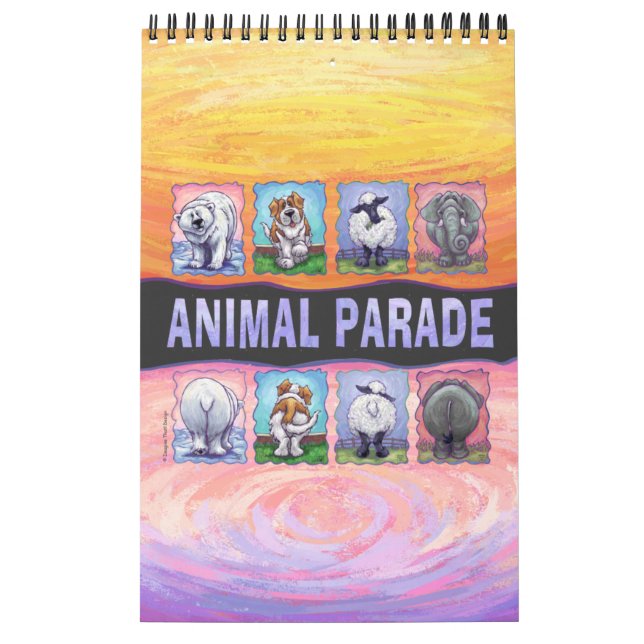 Calendário Animal Parade Calender (Capa)