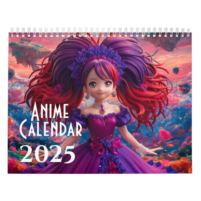 Calendário Anime, 12 Meses (Capa)