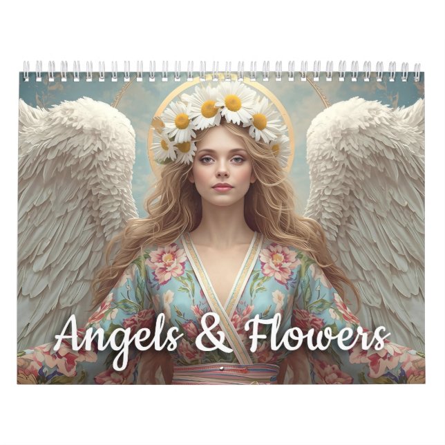 Calendário Anjos & Flores (Capa)