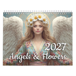Calendário Anjos & Flores 2027