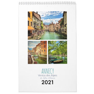 Calendário Annecy e Les Aravis, Haute-Savoie 2021 Calendar