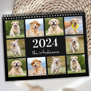 Calendário Ano Crie seu próprio cão da família Foto personali