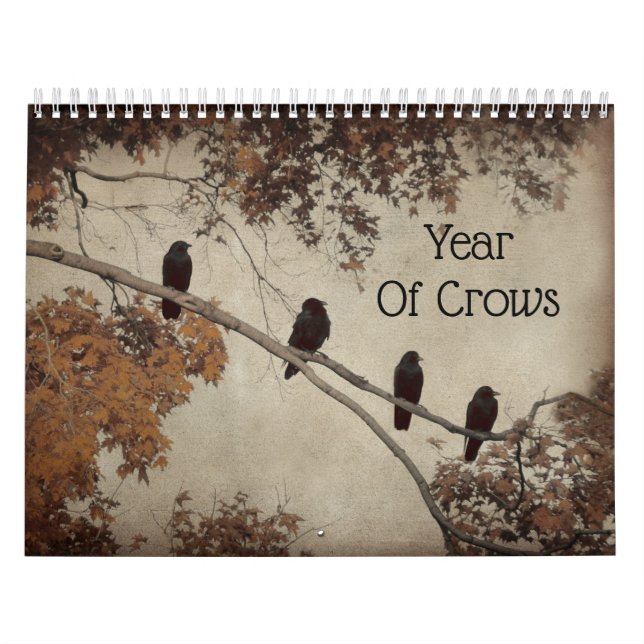 Calendário Ano das Corvos (Capa)