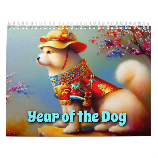 Calendário Ano do Cão (Capa)