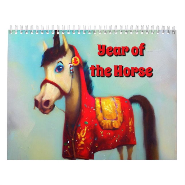 Calendário Ano do Cavalo (Capa)