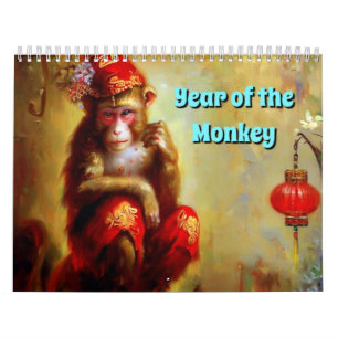 Calendário Ano do Macaco