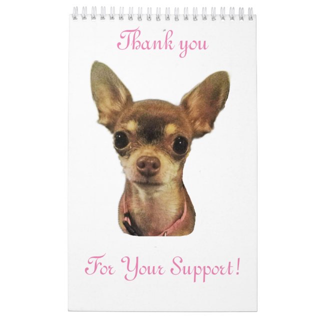 Calendário Ano Ocupado do Bambi (Verso)