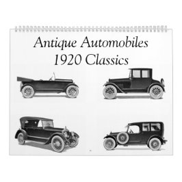 Calendário Antiques Automóveis 1920 Clássicos - Clássico Auto