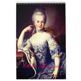 Calendário antoinette - Marie Antoinette