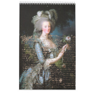 Calendário antoinette - Marie Antoinette