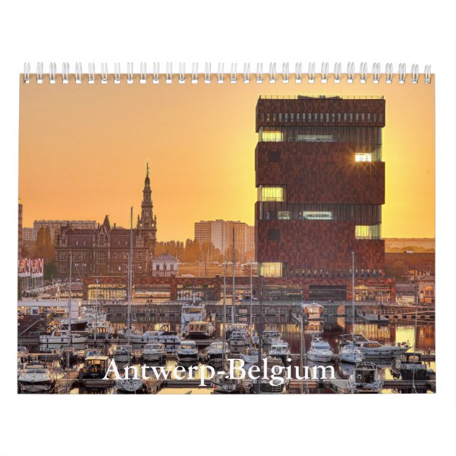 Calendário Antuérpia-Bélgica (Capa)