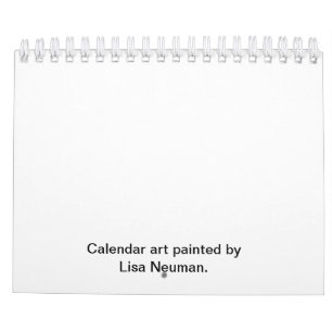 Calendário Anual com Designs Sazonais