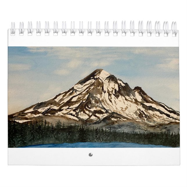 Calendário Anual com Designs Sazonais (Capa)