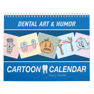 Calendário Anual de Arte Dental e Humor