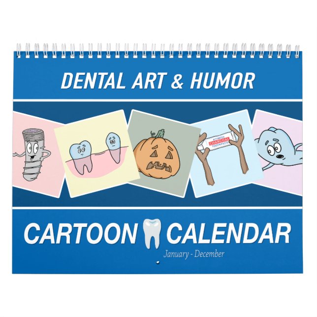 Calendário Anual de Arte Dental e Humor (Capa)
