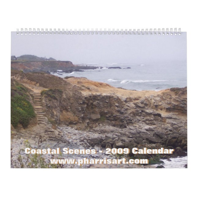 Calendário Ao longo do caminho Rocky (Capa)