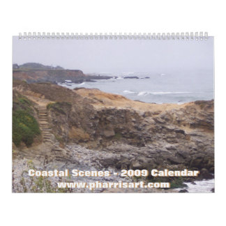 Calendário Ao longo do caminho Rocky
