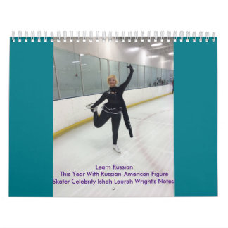 Calendário "Aprenda um assistente do russo"