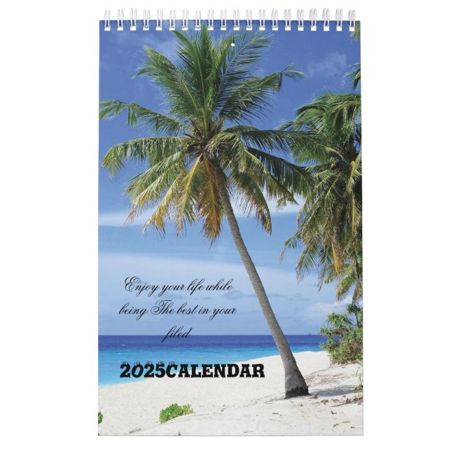 Calendário Aproveite sua vida 2025 (Capa)