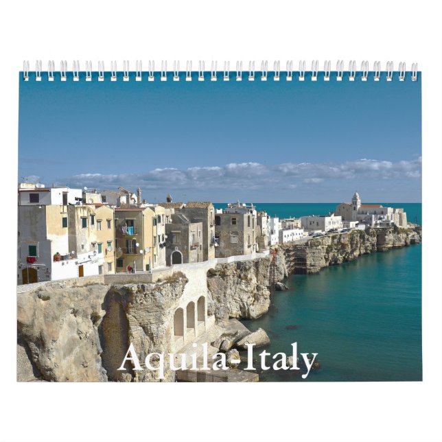 Calendário Aquila-Itália (Capa)