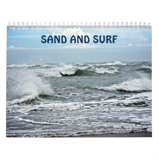 Calendário - AREIA E SURF (Capa)