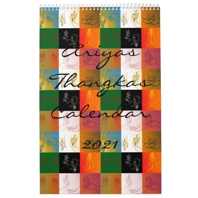 Calendário Ariyas Thangkas 2021 (Capa)
